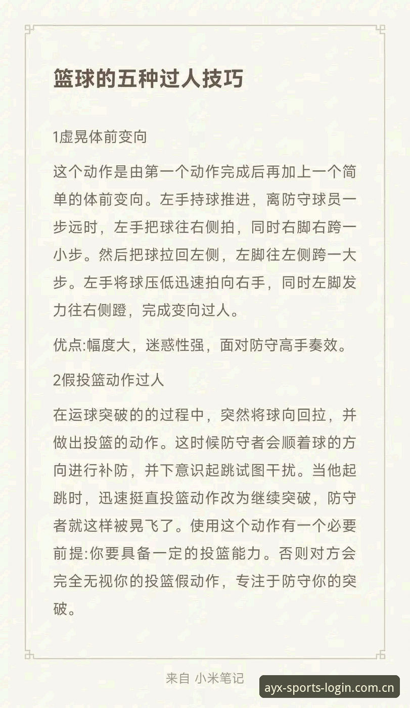 爱游戏体育NBA赛事iOS版：6个必须掌握的实战技巧